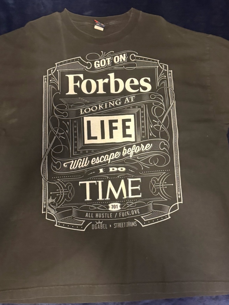 Graphic Short Sleeve Tee  Black
